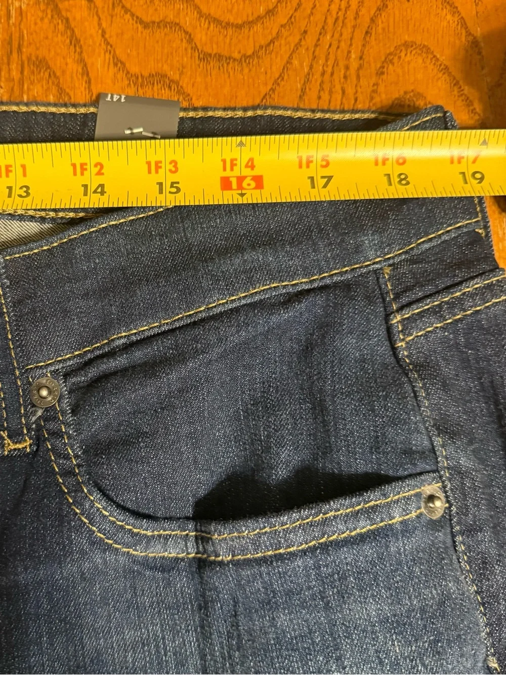 Torrid Low Rise Baggy Flare Vintage Stretch Dark Wash Denim Jeans Sz 14 Tall NWT